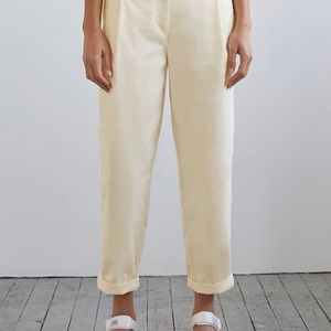 Aritzia cropped pants (sage green)